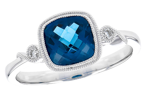 H274-27820: LDS RG 1.70 LONDON BLUE TOPAZ 1.75 TGW