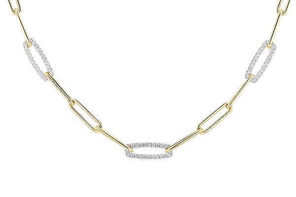 H274-27902: NECKLACE .75 TW (17 INCHES)