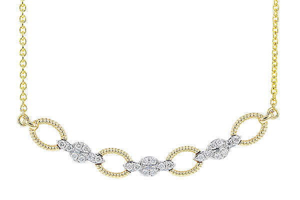 H274-30565: NECKLACE .25 TW (18")