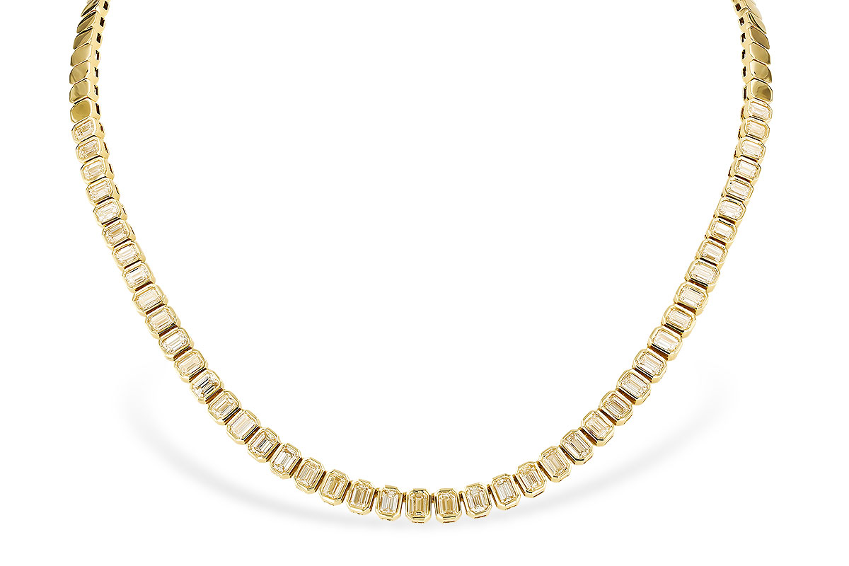 H274-33274: NECKLACE 8.25 TW E.C. DIAS (16 INCHES)