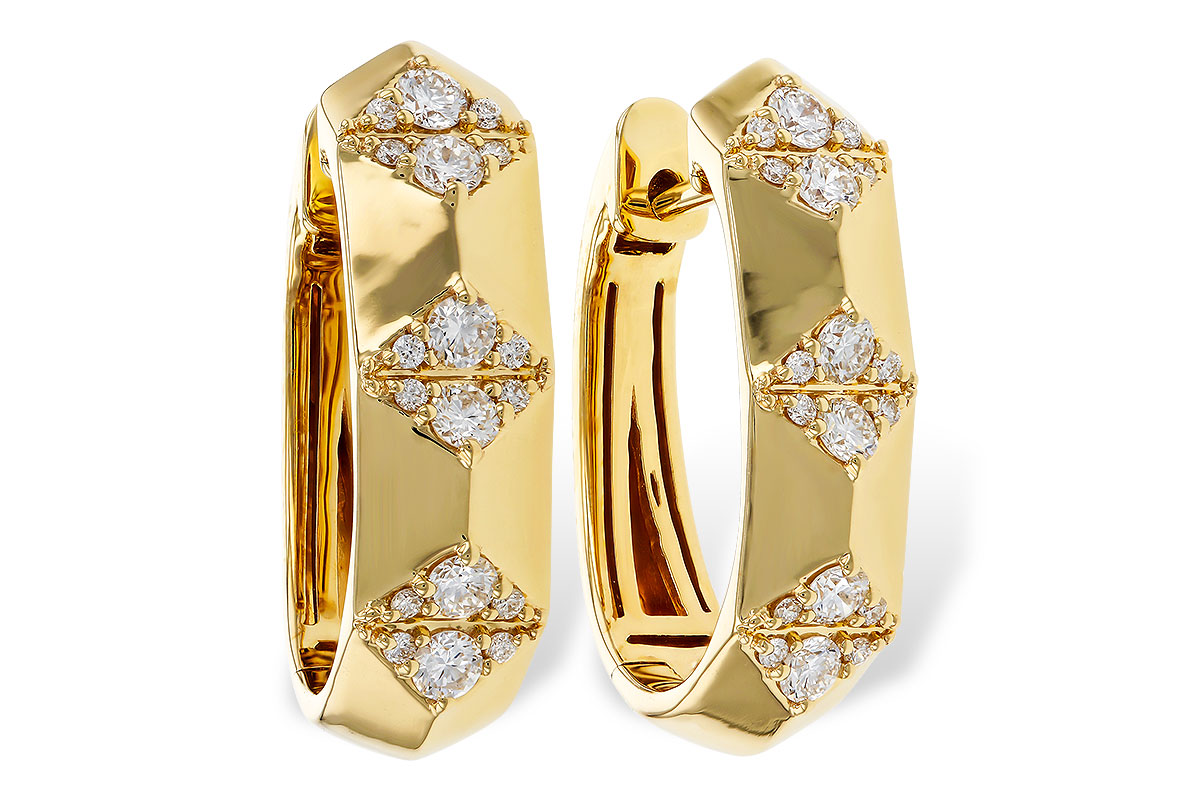 H275-25129: EARRINGS .50 TW