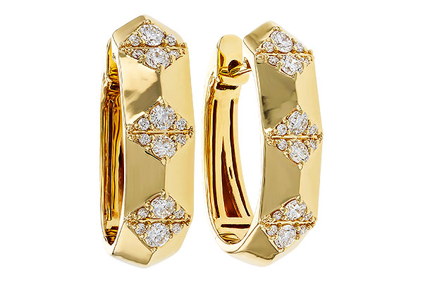 H275-25129: EARRINGS .50 TW