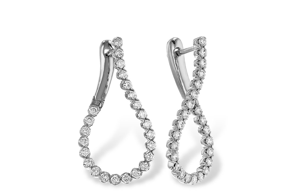 H275-25138: EARRINGS 1.00 TW