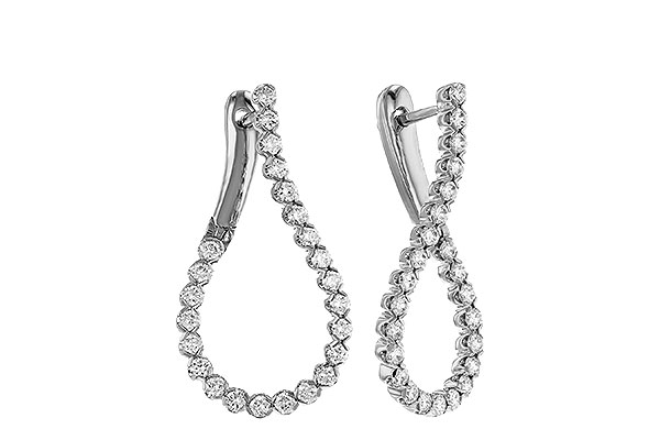 H275-25138: EARRINGS 1.00 TW