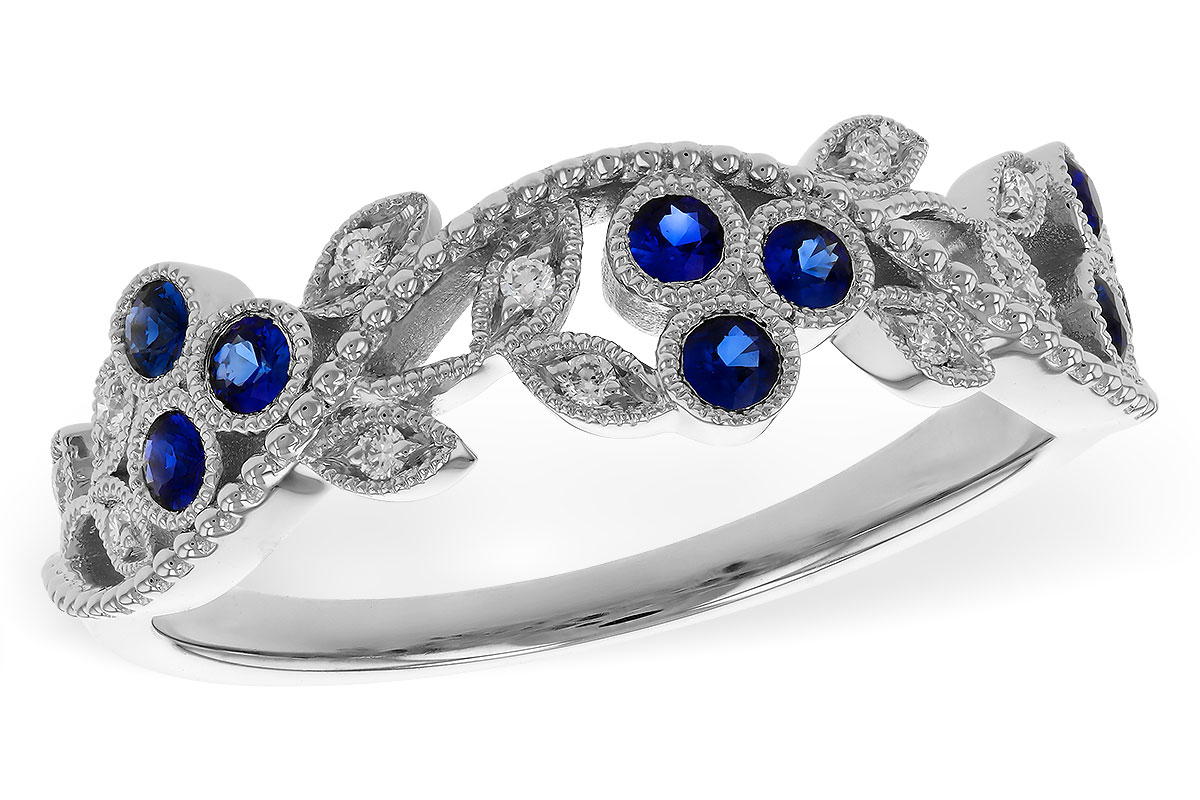 H275-26911: LDS WED RG .23 SAPPHIRE .29 TGW