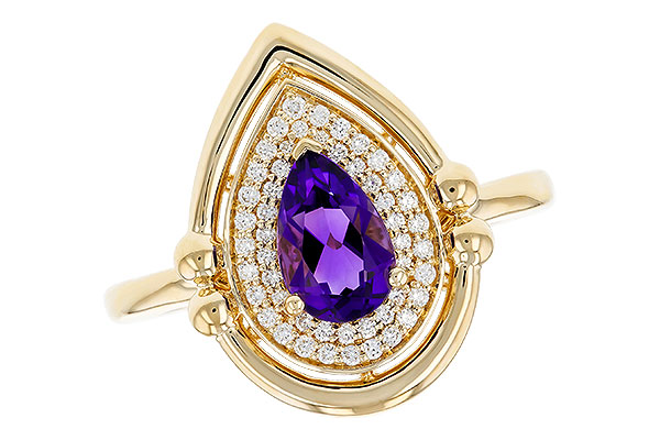 H276-09683: LDS RG .70 AMETHYST .86 TGW (8x5MM AMY)