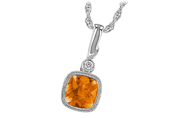 K184-35147: NECK .68 CITRINE .70 TGW