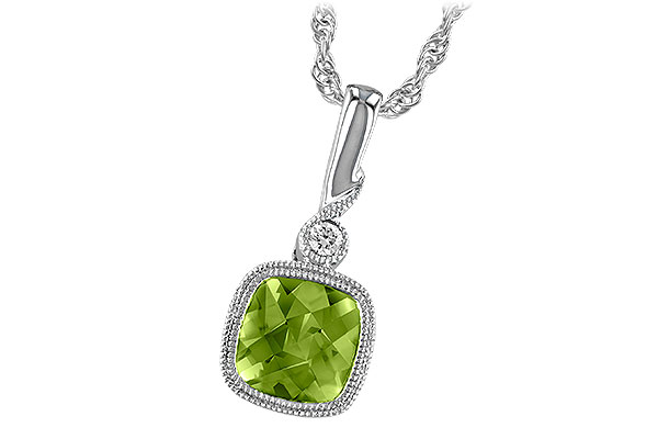K184-35156: NECK .97 PERIDOT .99 TGW