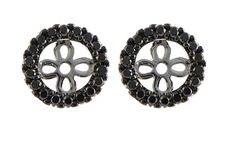 K188-83283: EARRING JACKETS .25 TW (FOR 0.75-1.00 CT TW STUDS)
