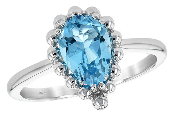 K189-76983: LDS RG BLUE TOPAZ 1.55 CT