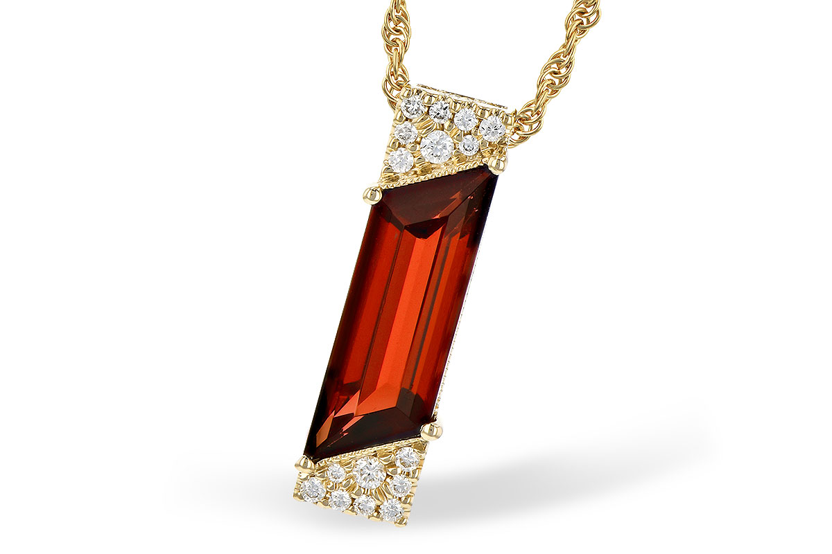 K273-40574: NECK 2.16 GARNET 2.25 TGW