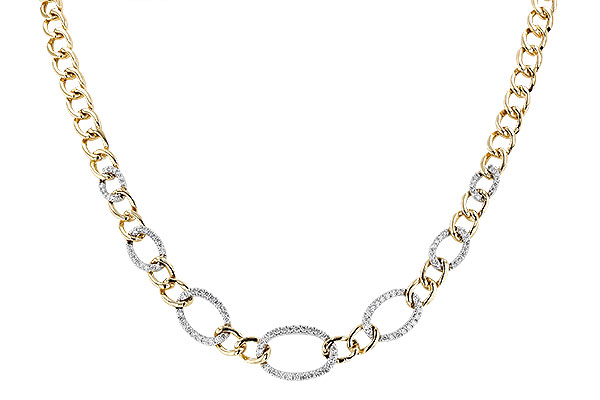 K274-28792: NECKLACE 1.15 TW (17")