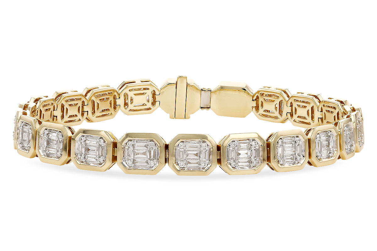 K274-35174: BRACELET 1.35 BAG 1.70 TW (7")