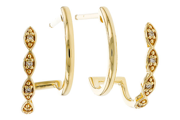 K275-22374: EARRINGS .03 TW