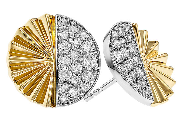 K275-25092: EARRINGS .75 TW