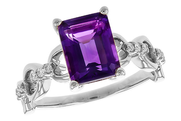 K275-25111: LDS RG 1.95 AMETHYST 2.05 TGW (9x7MM AMY)
