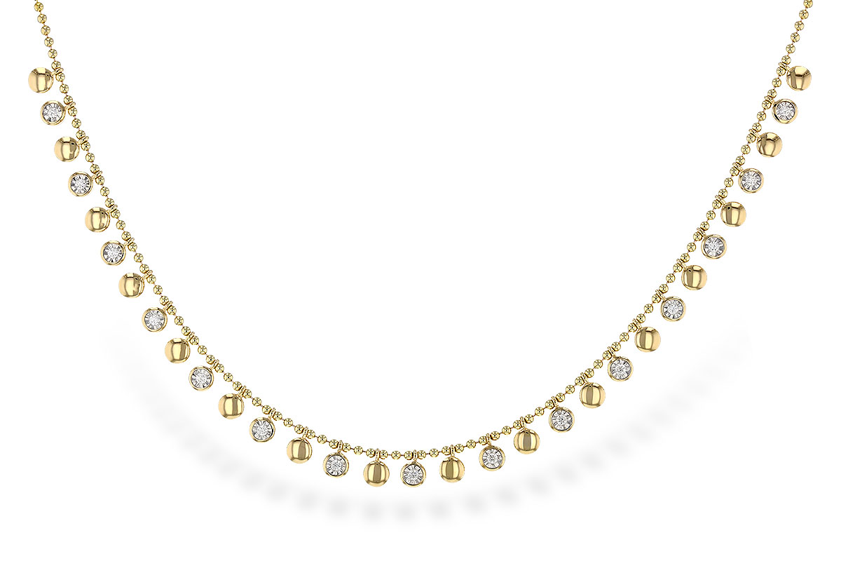 K275-26065: NECKLACE .24 TW