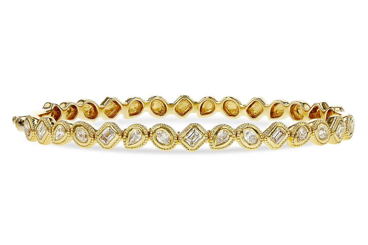 K275-26074: BANGLE 1.00 TW FANCY CUT DIAS