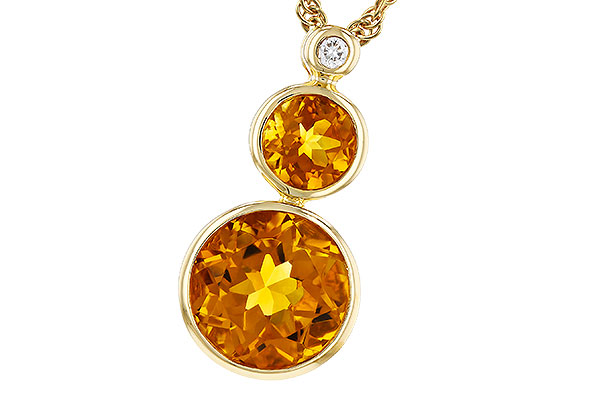 K276-09665: NECK 2.03 CITRINE 2.05 TGW (5MM / 8MM CIT)