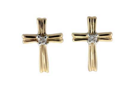 L000-71492: EARRINGS .03 TW