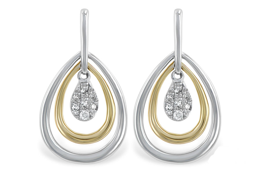 L184-31538: EARRINGS .06 TW