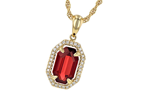 L190-69692: NECK 1.66 GARNET 1.75 TGW