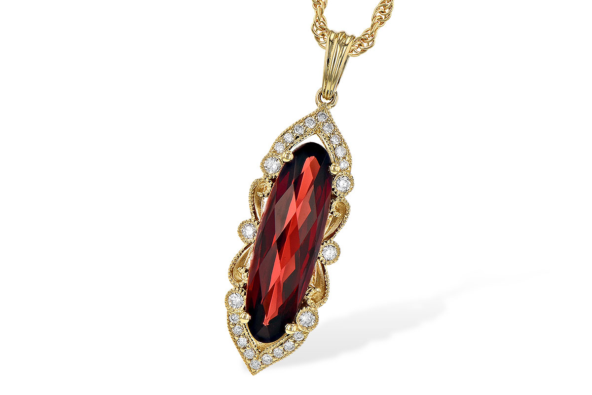 L190-69701: NECK 2.58 GARNET 2.70 TGW