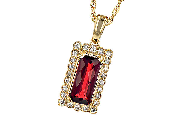 L273-37856: NECK 1.80 GARNET 1.95 TGW