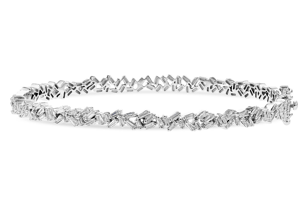 L273-37865: BANGLE .84 TW BAGUETTE DIAS