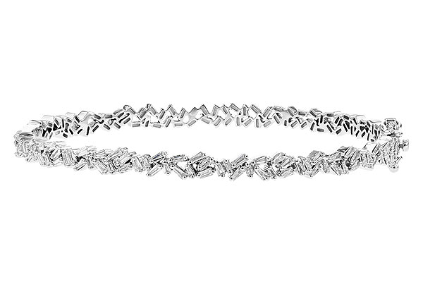 L273-37865: BANGLE .84 TW BAGUETTE DIAS