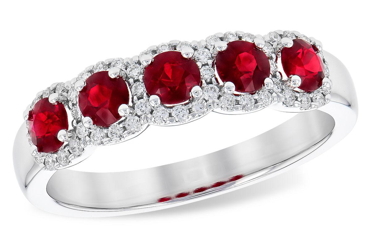 L274-27820: LDS RG .66 TW RUBY .86 TGW