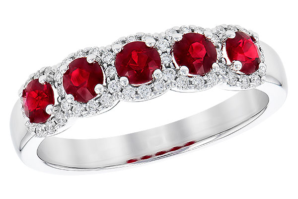 L274-27820: LDS RG .66 TW RUBY .86 TGW