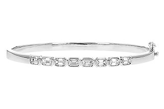 L274-30592: BANGLE 2.00 TW EMERALD CUTS