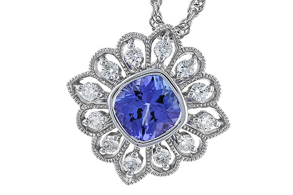 L274-30629: NECK .98 TANZANITE 1.24 TGW (6MM TANZ)