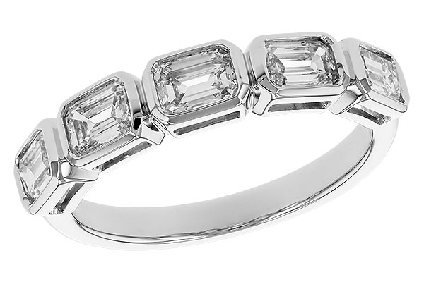 L274-32447: LDS DIA WED RG 1.20 TW EMERALD CUTS