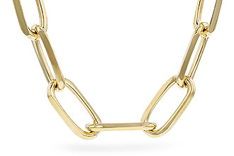 L274-33347: PAPERCLIP XL (5.20MM, 14KT, 24IN, LOBSTER CLASP)