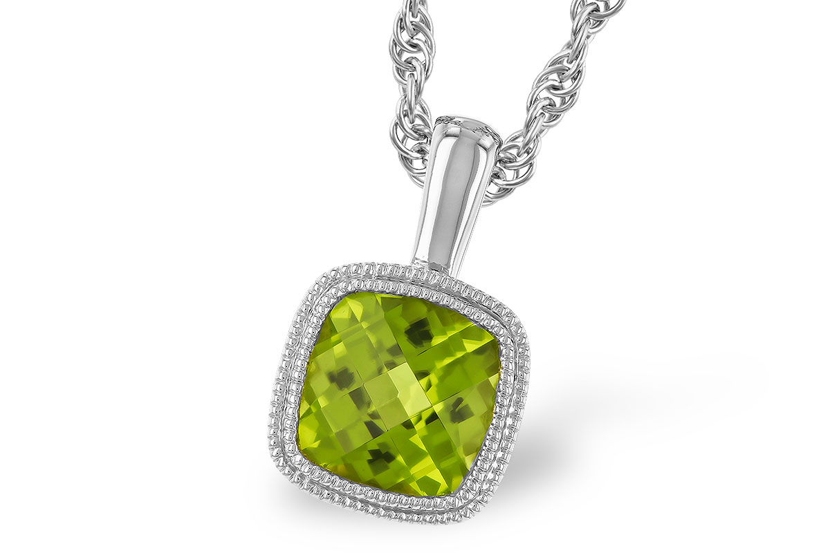 L274-33356: NECKLACE .95 CT PERIDOT