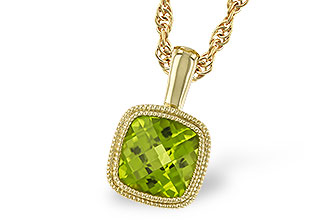 L274-33356: NECKLACE .95 CT PERIDOT