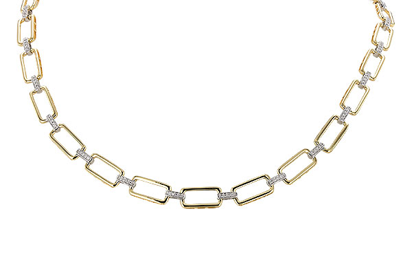 L274-34256: NECKLACE .50 TW (17")