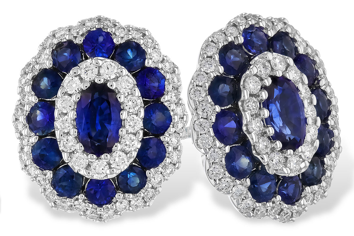 L274-36074: EARR 1.77 TW SAPPHIRE 2.24 TGW (5x3MM SAPP)