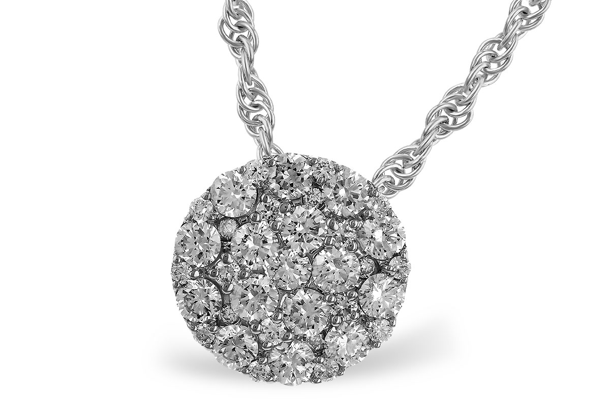 L275-18774: NECKLACE .50 TW