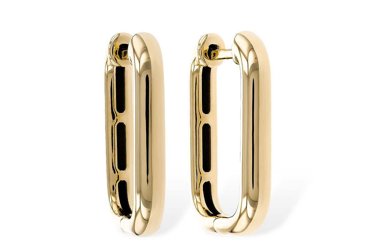 L275-24265: GOLD EARRINGS (18MM)