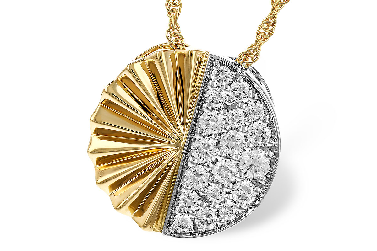 L275-25092: NECKLACE .50 TW