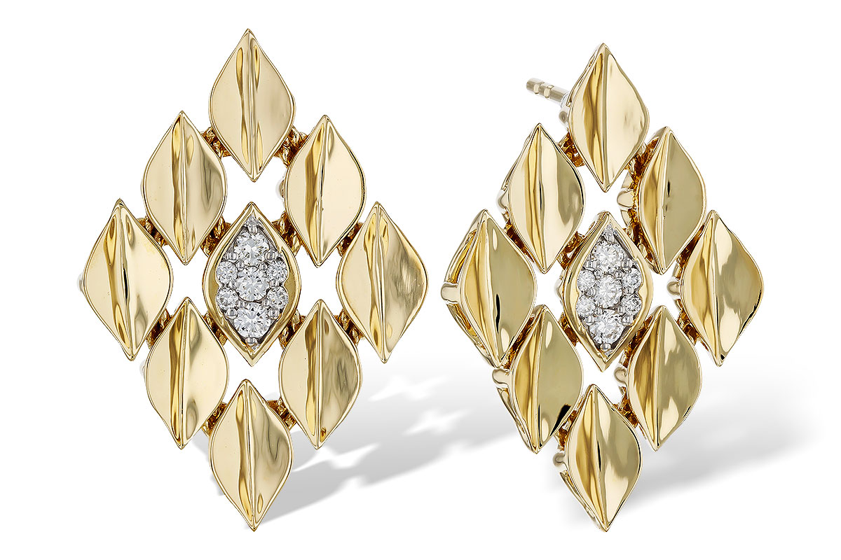 L276-09692: EARRINGS .16 TW