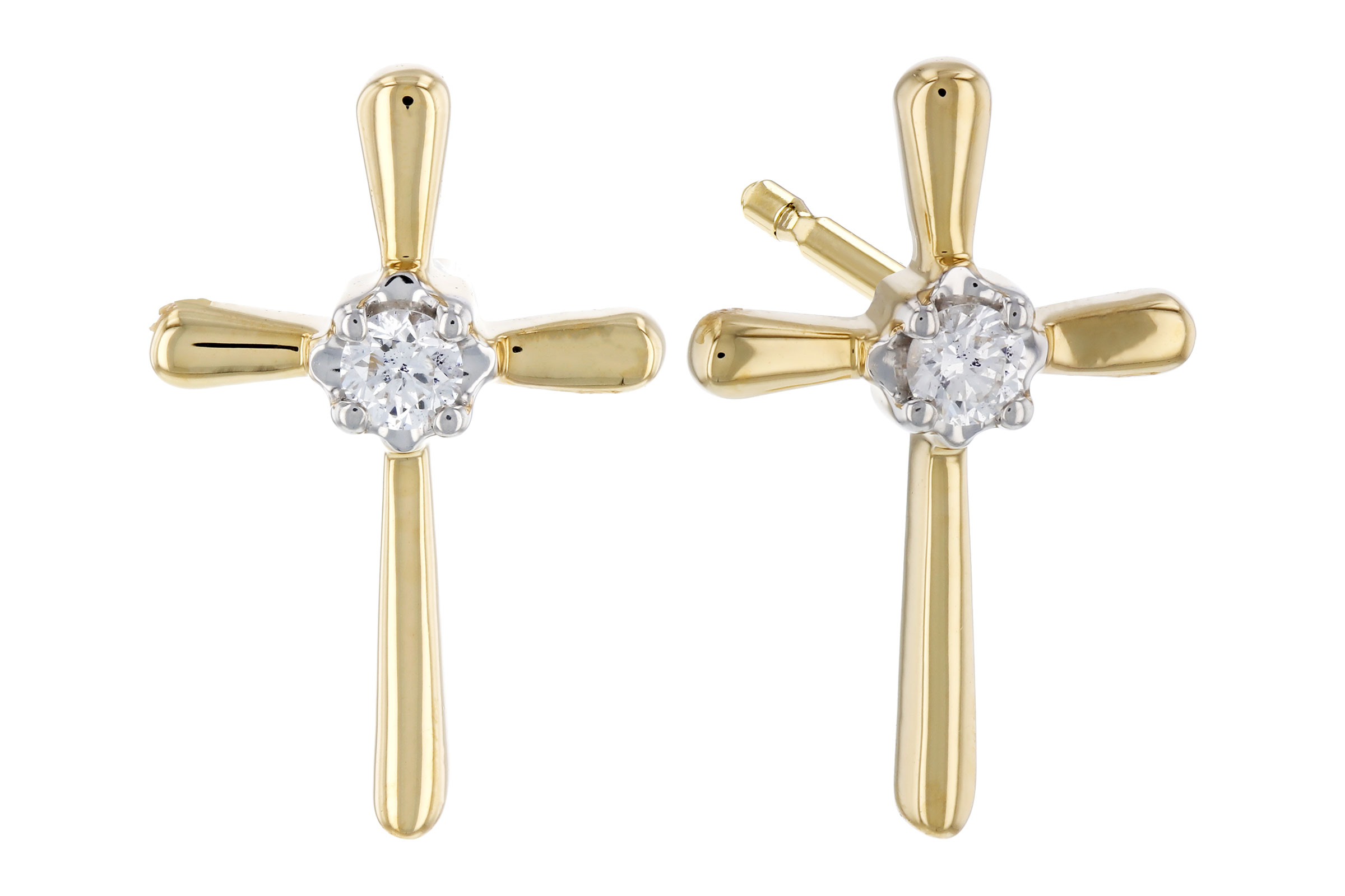 L276-10574: EARRINGS .04 TW