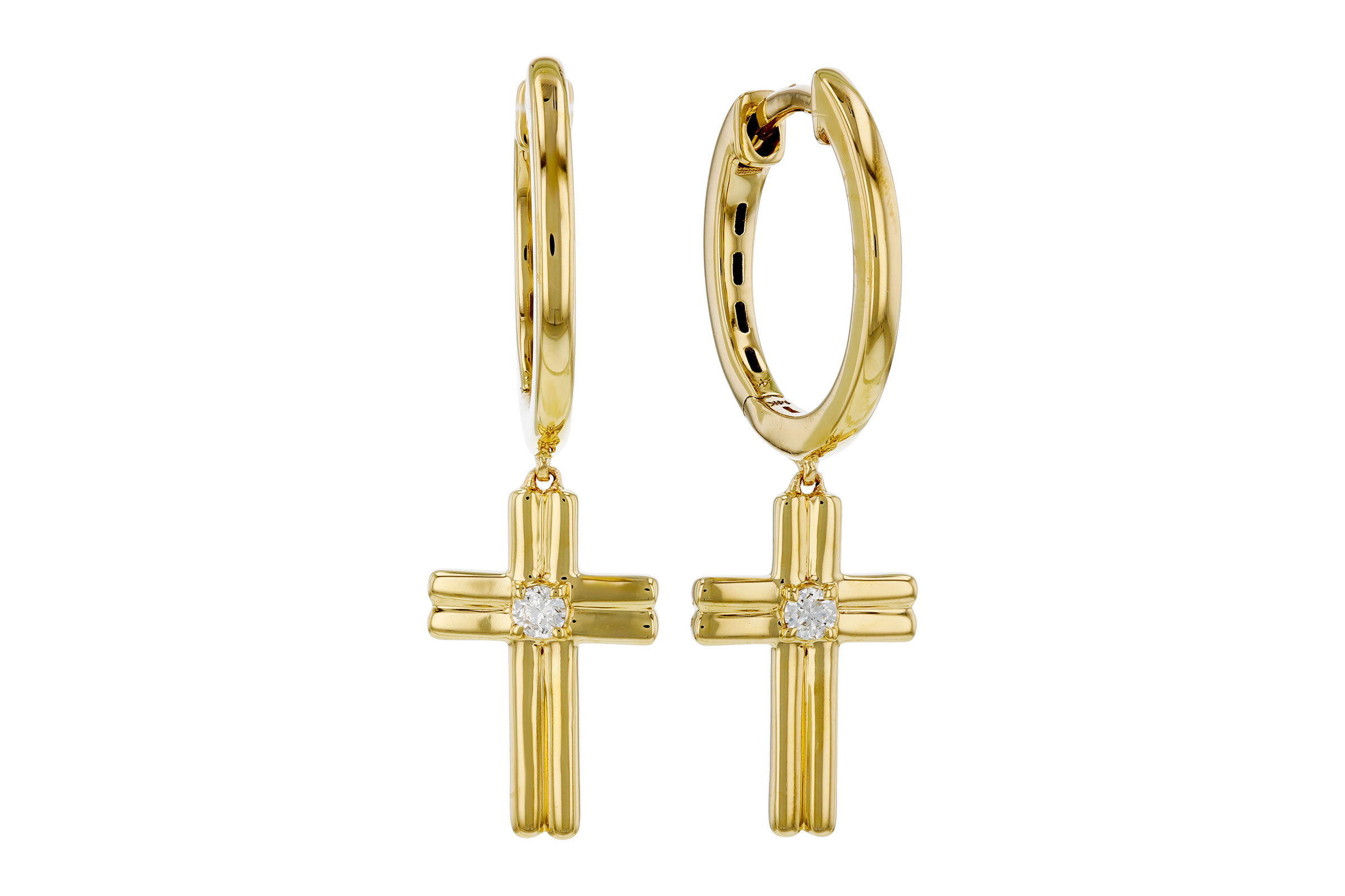 L276-10601: EARRINGS .05 TW