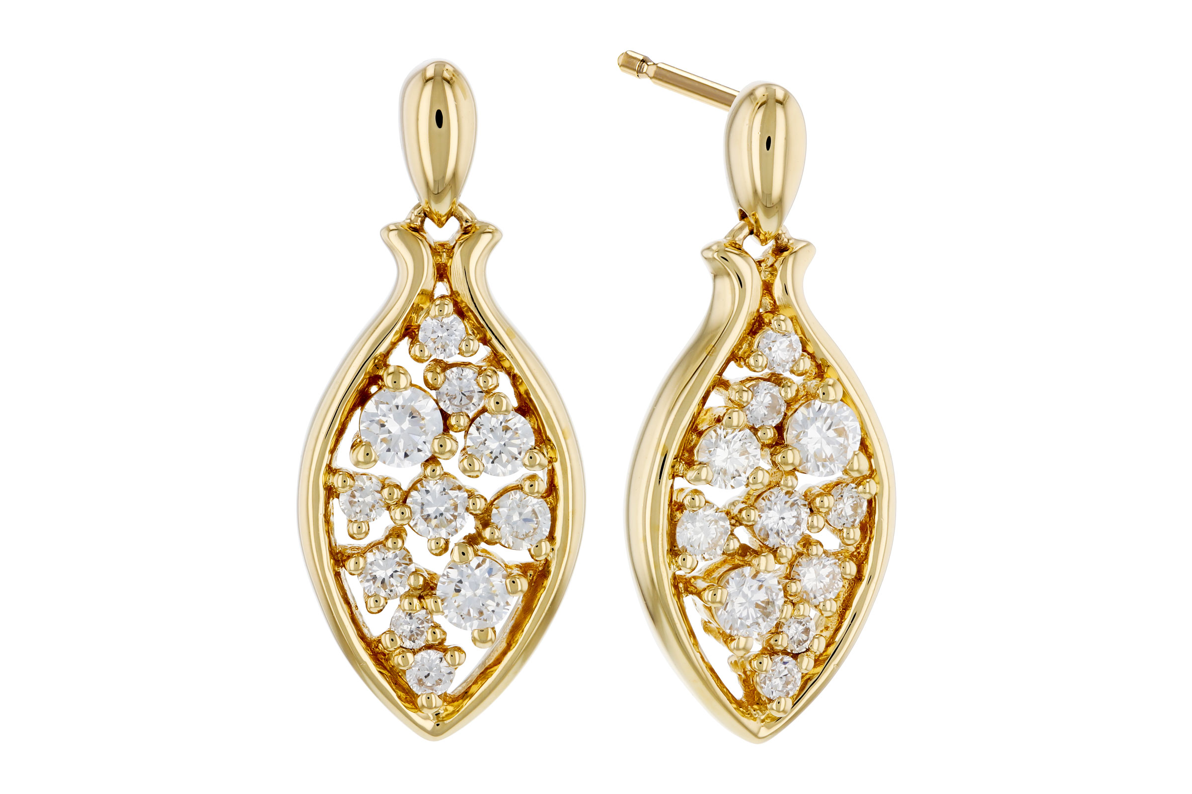 L276-11474: EARRINGS .40 TW