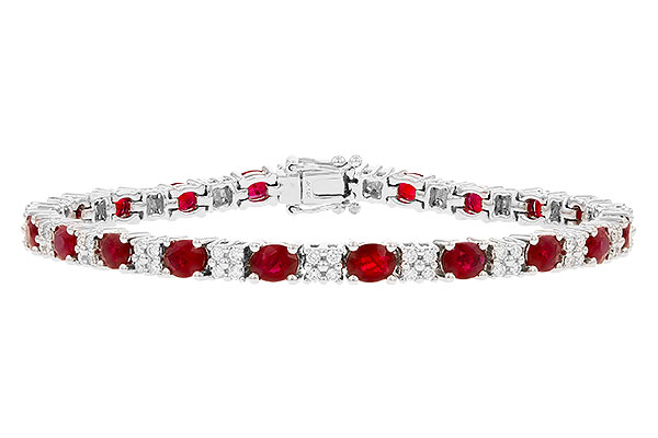 M000-65147: BRACELET 7.10 RUBY 7.92 TGW