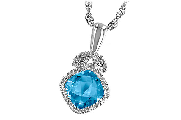 M187-06947: NECK 1.05 BLUE TOPAZ 1.06 TGW