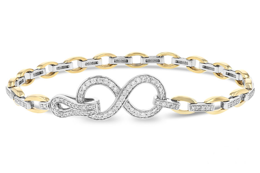 M188-86074: BRACELET 1.00 TW (YG & WG)